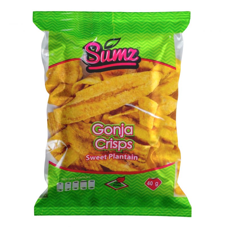 Sumz Gonja Sweet Plantain Crisps
