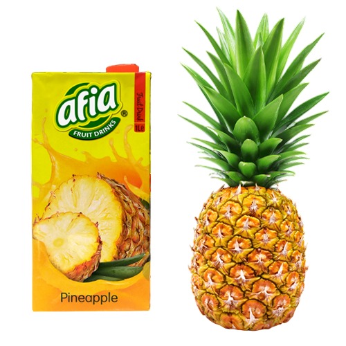 Afia Pineapple Fruit Drink Tetra