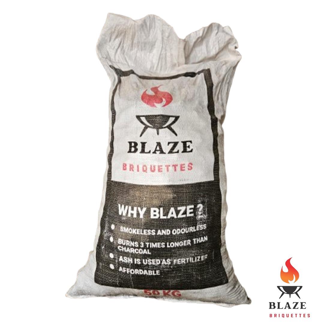 Blaze  High-Quality Eco-Friendly Large Briquettes