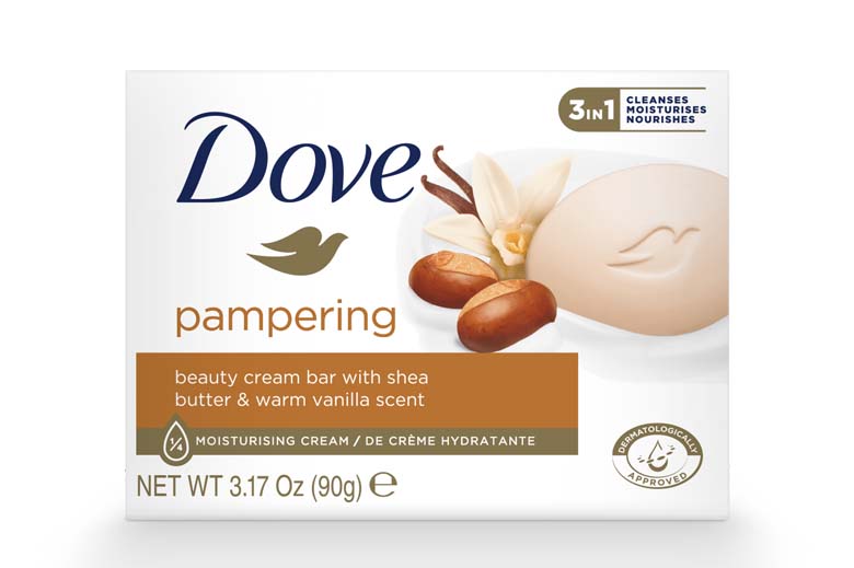 Dove Pampering - Shea Butter Warm Vanilla Bar Soap