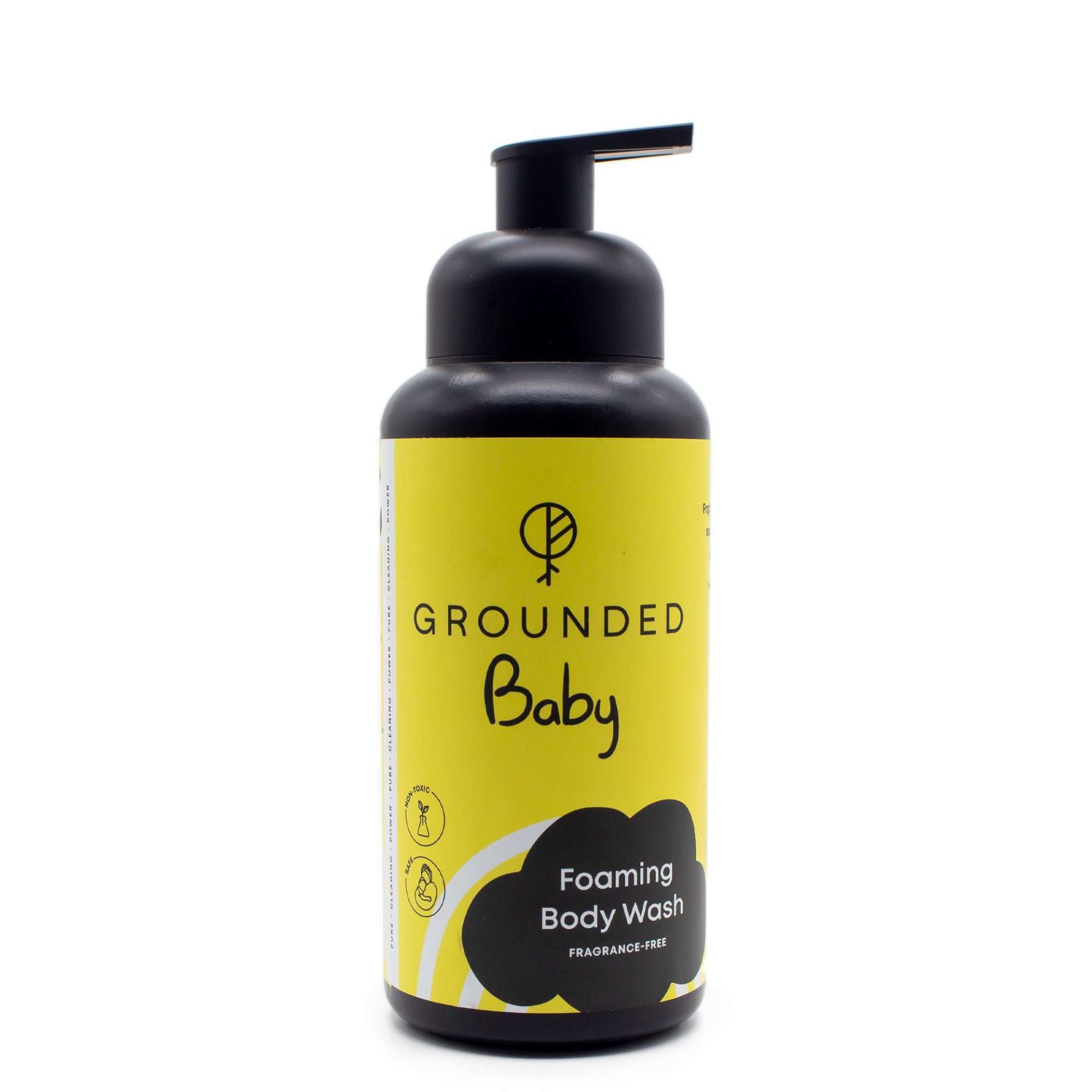 Grounded Baby Fragance - Free Baby Foaming Body Wash