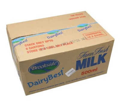 Brookside Whole Milk Dairy Best UHT Fino 500ml x 12packets