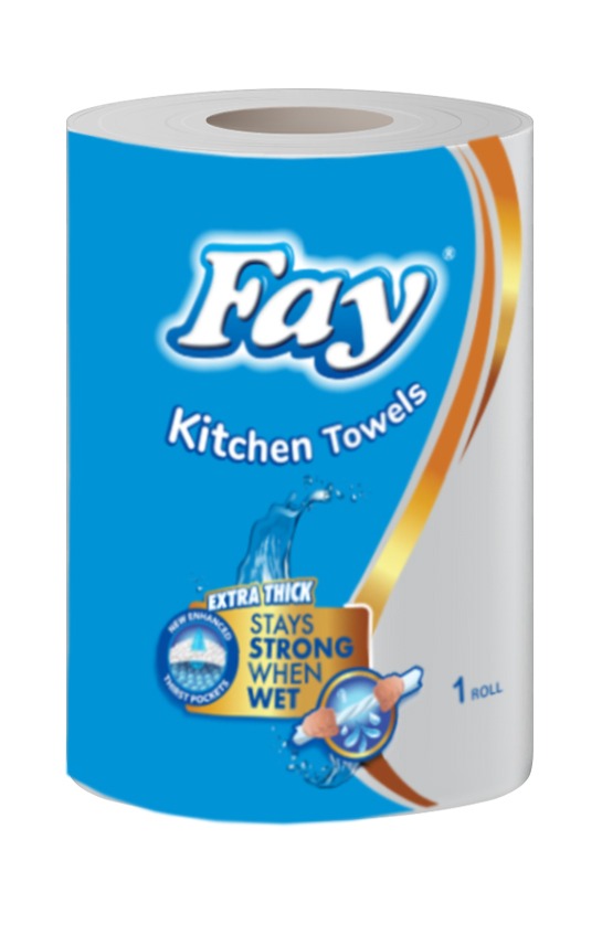 Fay Jumbo Multi-purpose White Kitchen Towel