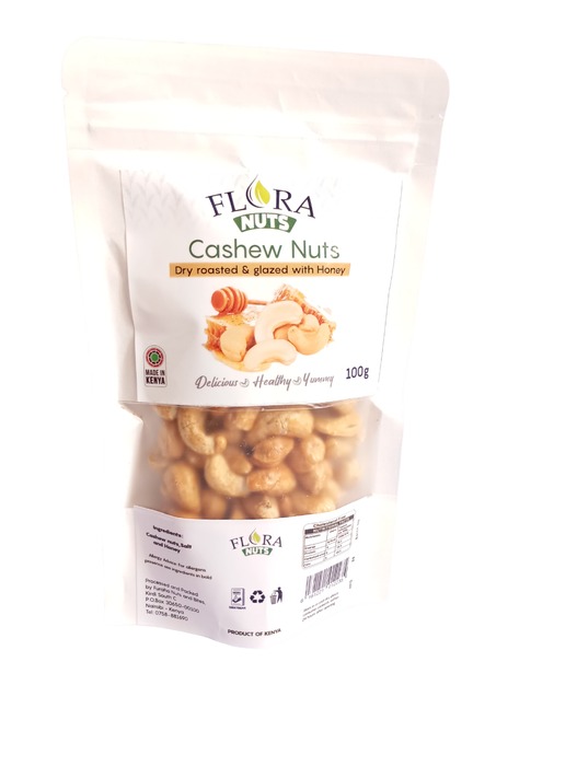 Flora Nuts Dry roasted & glazed with Honey Cashew Nuts