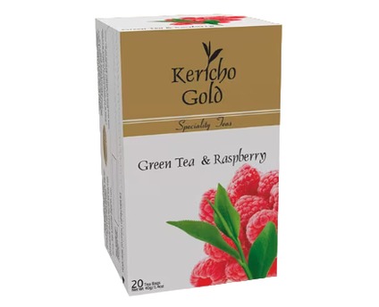 Kericho Gold  Green Tea & Rasberry Tea Bags
