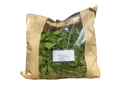 Organic Chopped New Zealand Spinach