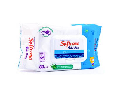 Softcare 0% Alcohol Baby Wipes