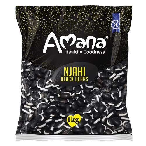 Amana Black Beans Packaged Njahi