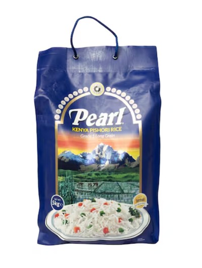 Pearl Fortified Kenya Pishori Packaged Rice