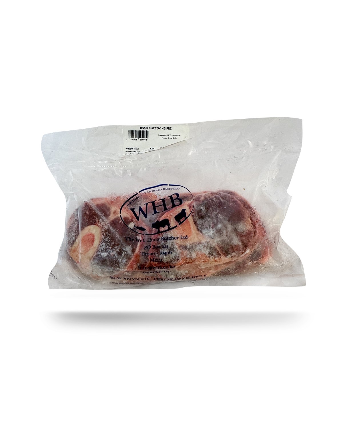 The Well Hung Butcher Frozen Ossobuco