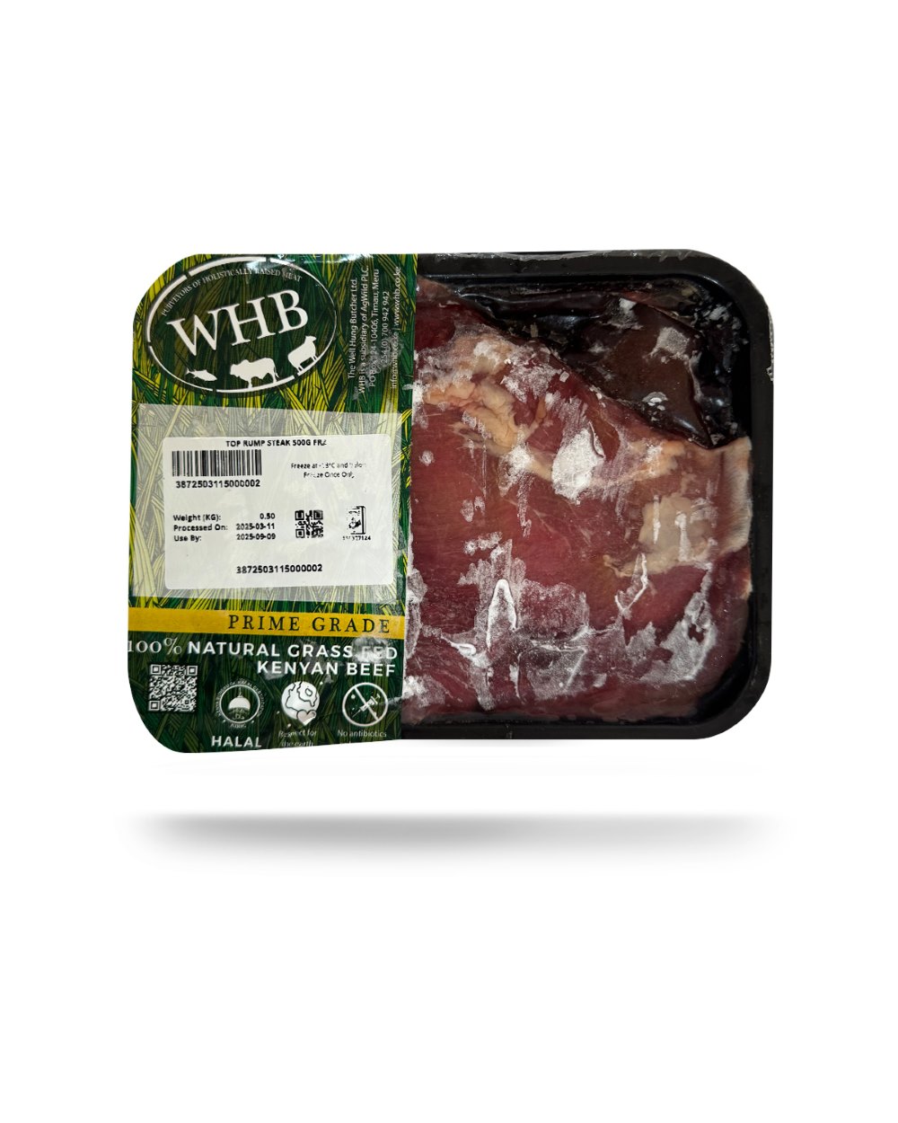 The Well Hung Butcher Frozen Toprump Steak
