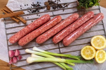 The Well Hung Butcher Traditional Beef Boerewoors