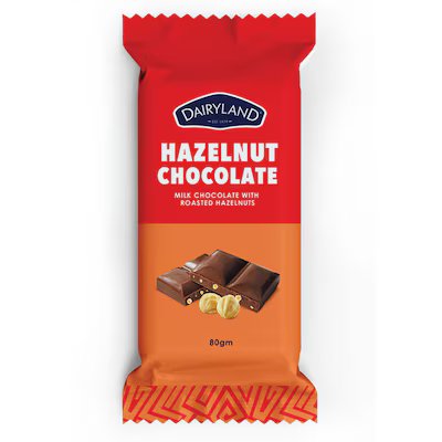 DAIRYLAND Hazelnut Chocolate Bar