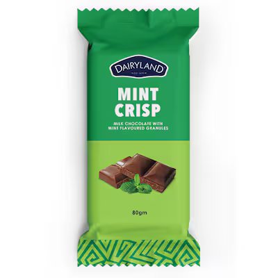 DAIRYLAND Mint Crisp Chocolate Bar
