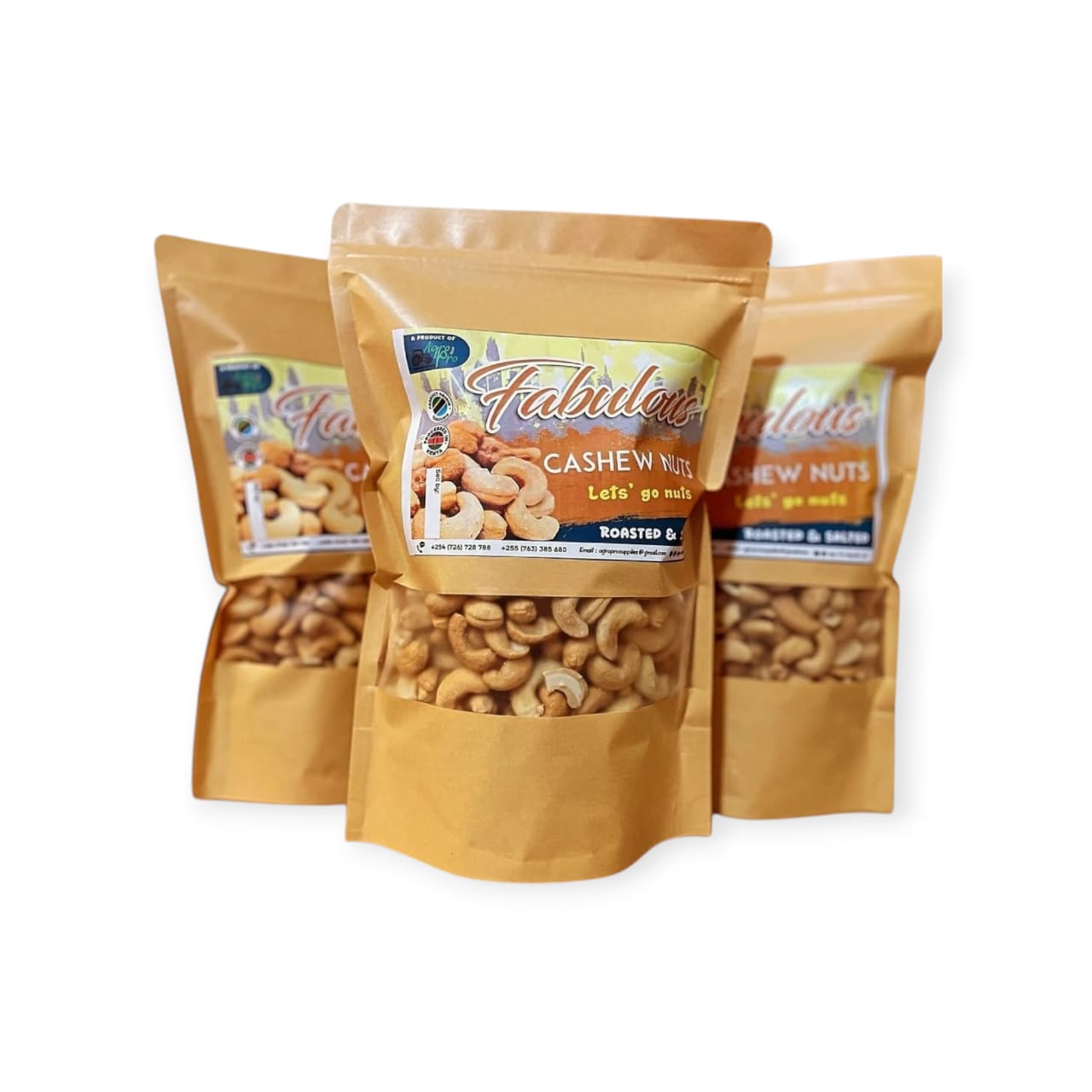 Fabulous Roasted & Salted - Whole Cashew Nuts