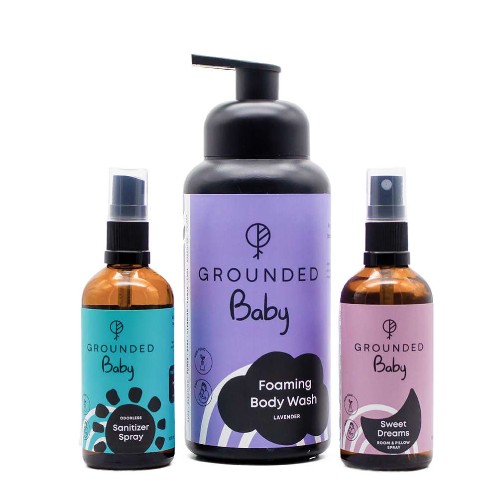 Grounded Baby Bath Time Bundle
