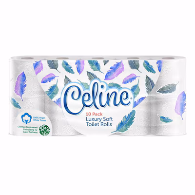 Celine Premium White Toilet Tissue Roll