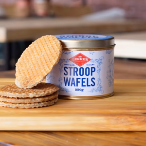 LEKKER Caramel Syrup Stroopwafels
