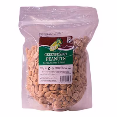 Green Forest Roasted Peeled & Salted Peanuts