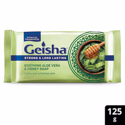 Geisha Aloevera & Honey Bathing Bar Soap
