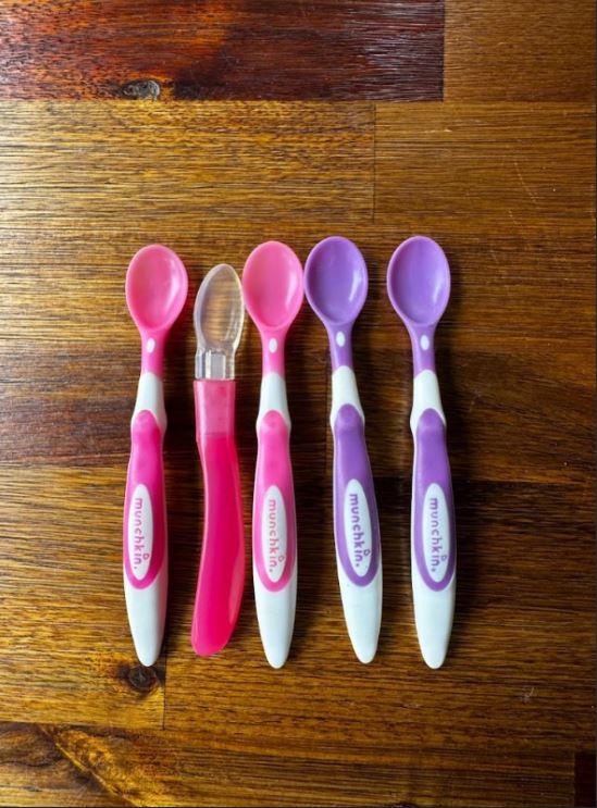 Yosi's  Preloved Munchkin Soft-Tip Infant Spoons