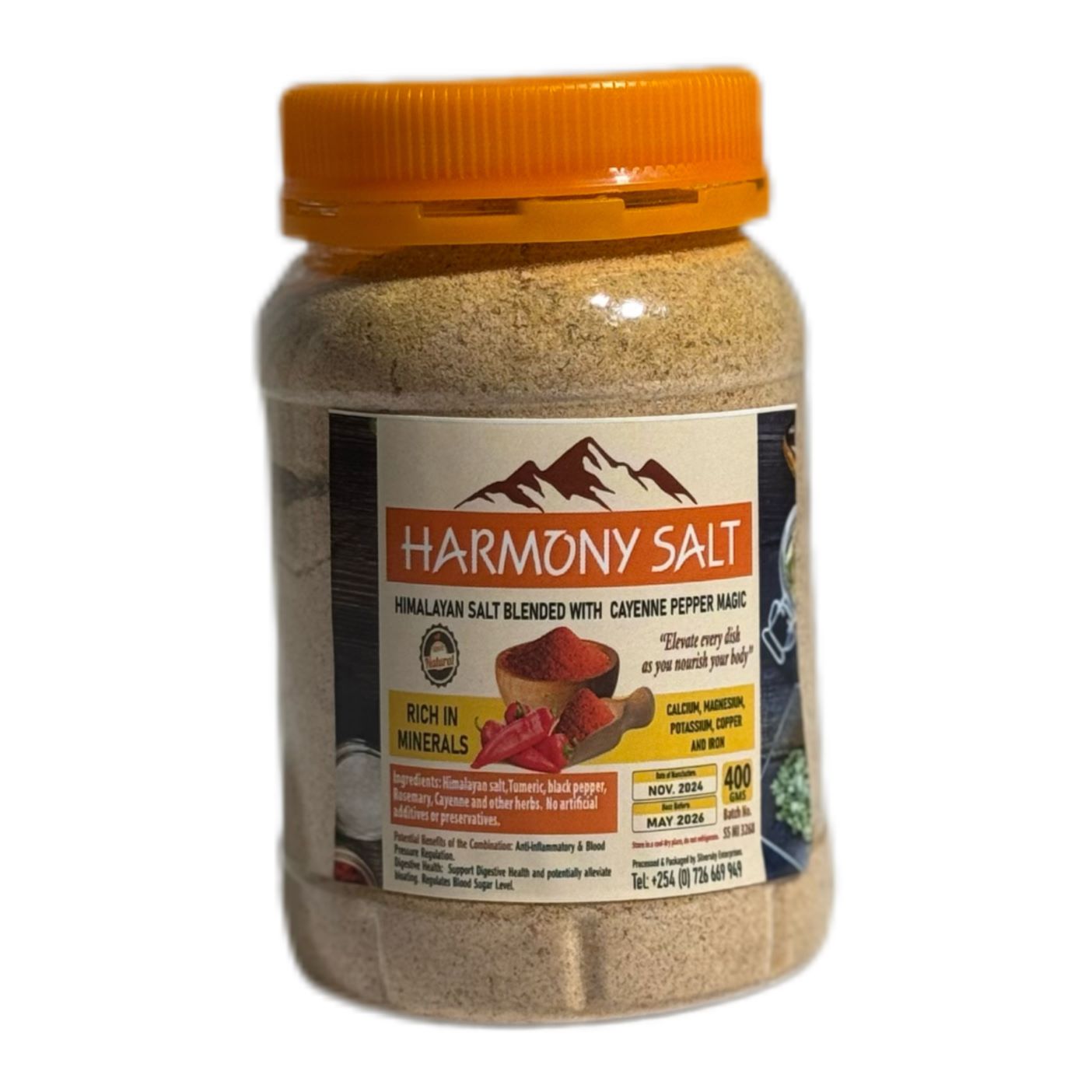 Harmony Cayenne Pepper Magic Himalayan Salt