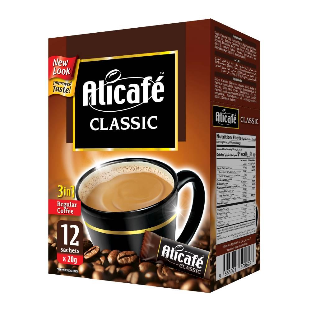 Alicafe Classic Regular 3 In 1 Instant Coffee