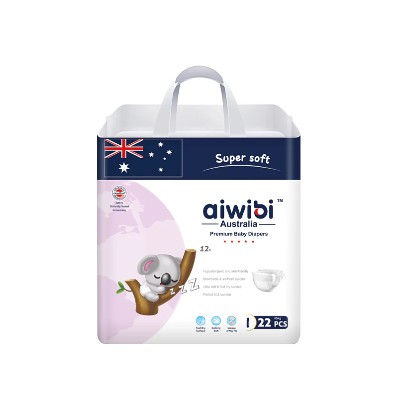aiwibi New Born ≤5kg Premium Baby Diapers