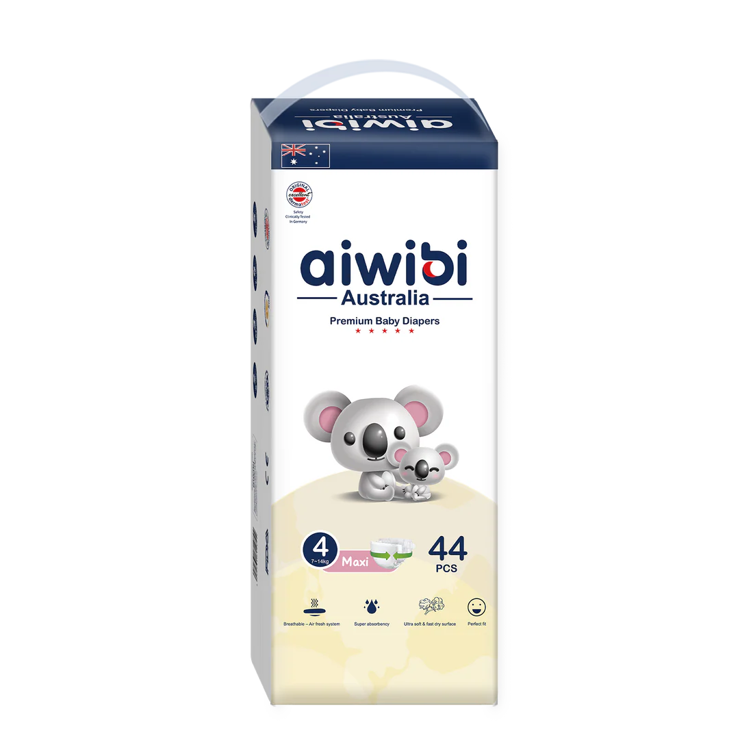 aiwibi Large 7-14kgs Premium Baby Diapers 