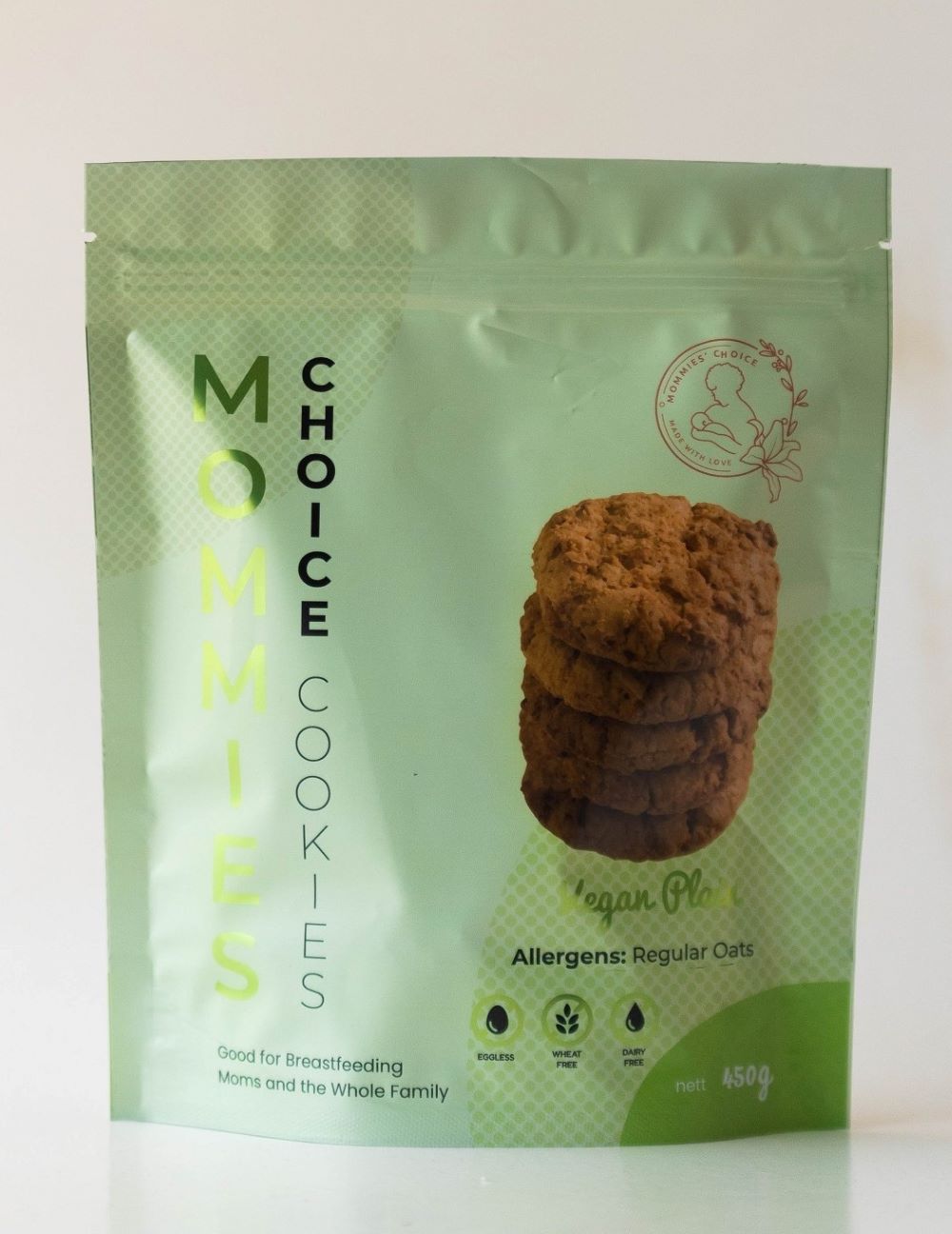  Mommies’ Choice  Vegan Plain Lactation  Cookies
