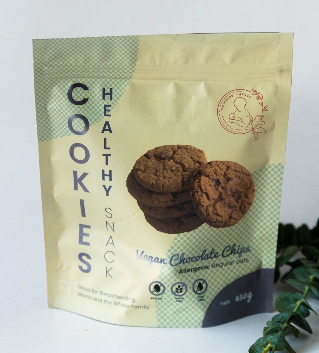  Mommies’ Choice  Vegan Chocolate Chip Lactation  Cookies