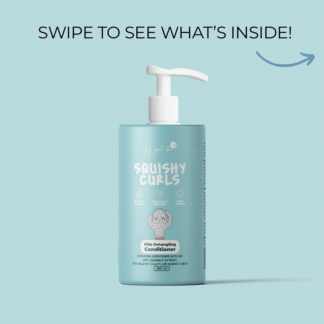Squishy Curls Kids Detangling Conditioner