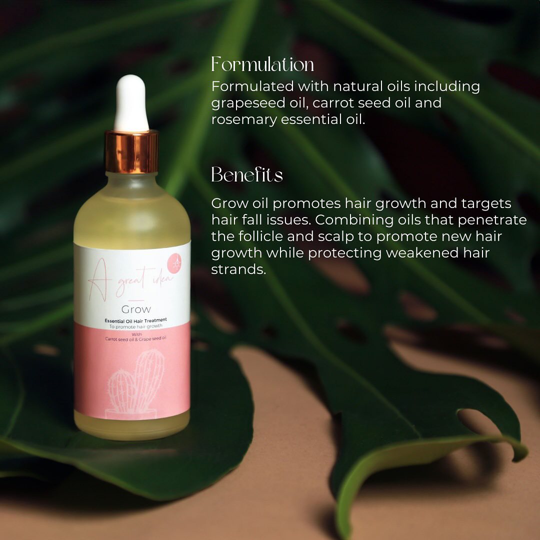 Squishy Grow Essential Oil Hair Treatment