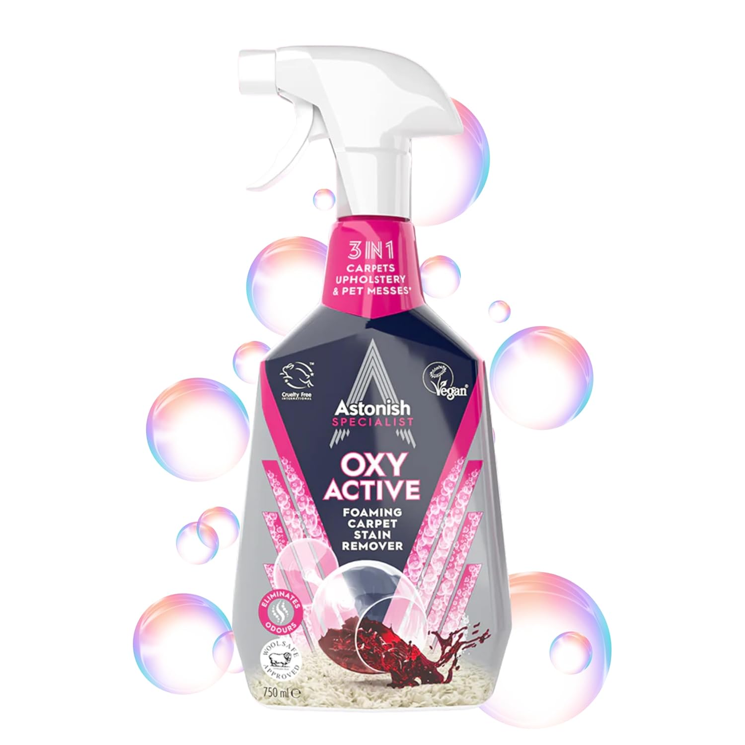 Oxy Active Foaming Carpet Stain Remover