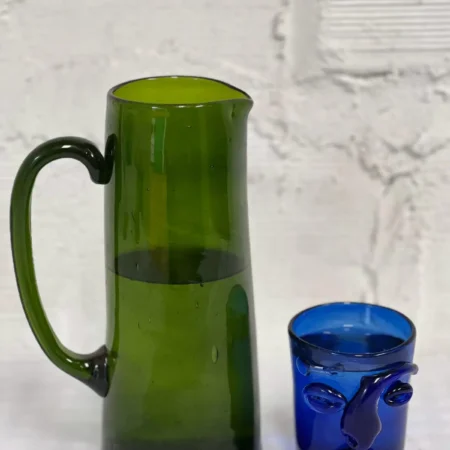 Clear Triangular Pitcher