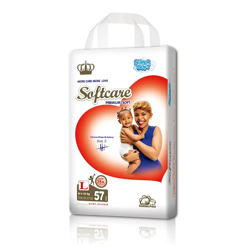 Softcare Premium Jumbo Large 9.1-15Kg  Baby Diapers