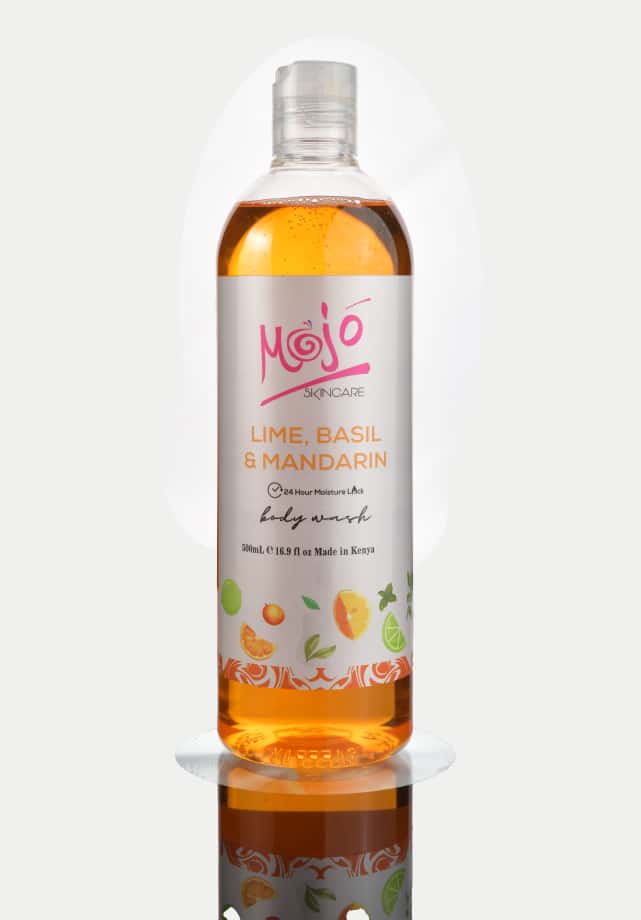 Mojo Lime, Basil and Mandarin. Body Wash
