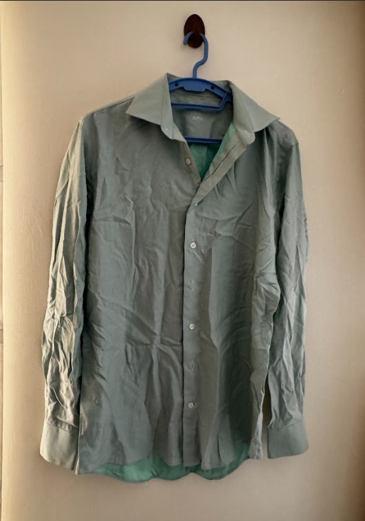 Preloved Seafoam Men's Dress Shirt