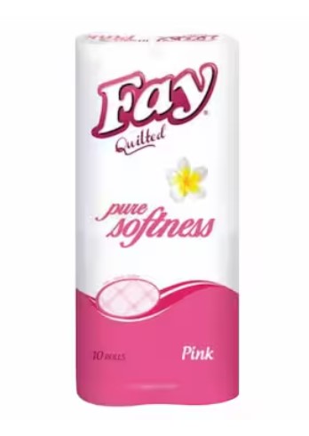 Fay Pink Toilet Tissue Roll