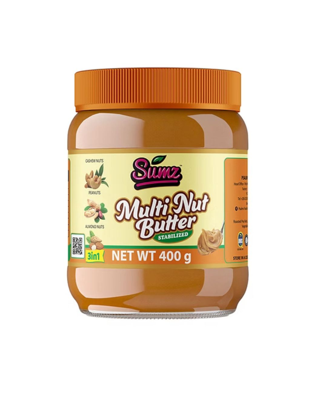 Sumz MultiNut - {Cashew, Almond, Peanut} Butter