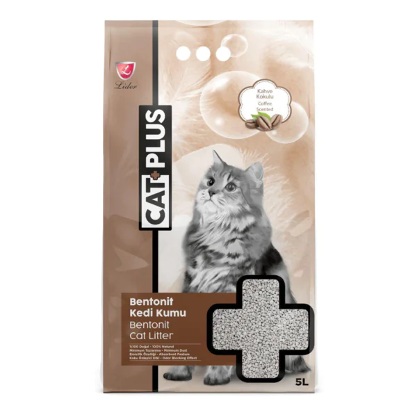 CAT PLUS Coffee Bentonite Clumping Cat Litter