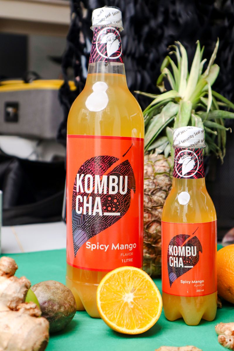 Spicy Mango (Cayenne Fusion) Kombucha