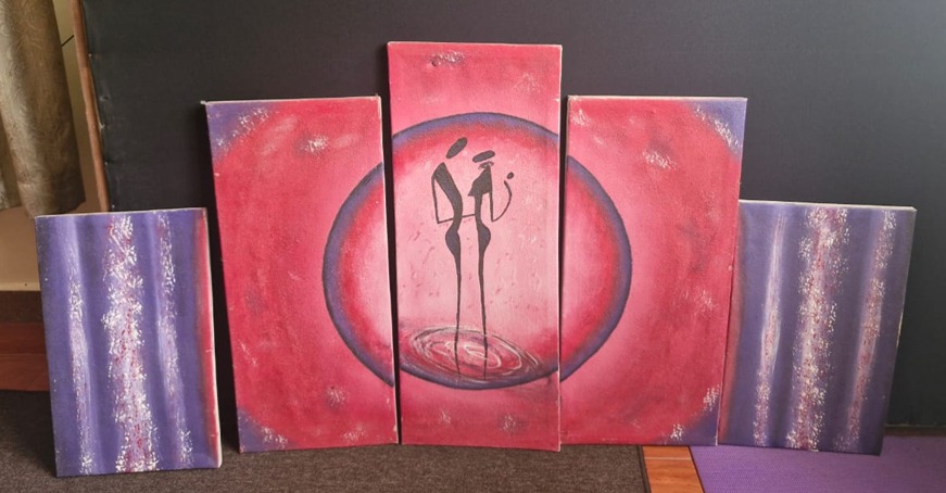 Preloved 5-piece Painting