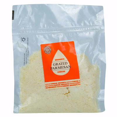 Brown's Food Co Grated Parmesan Cheese