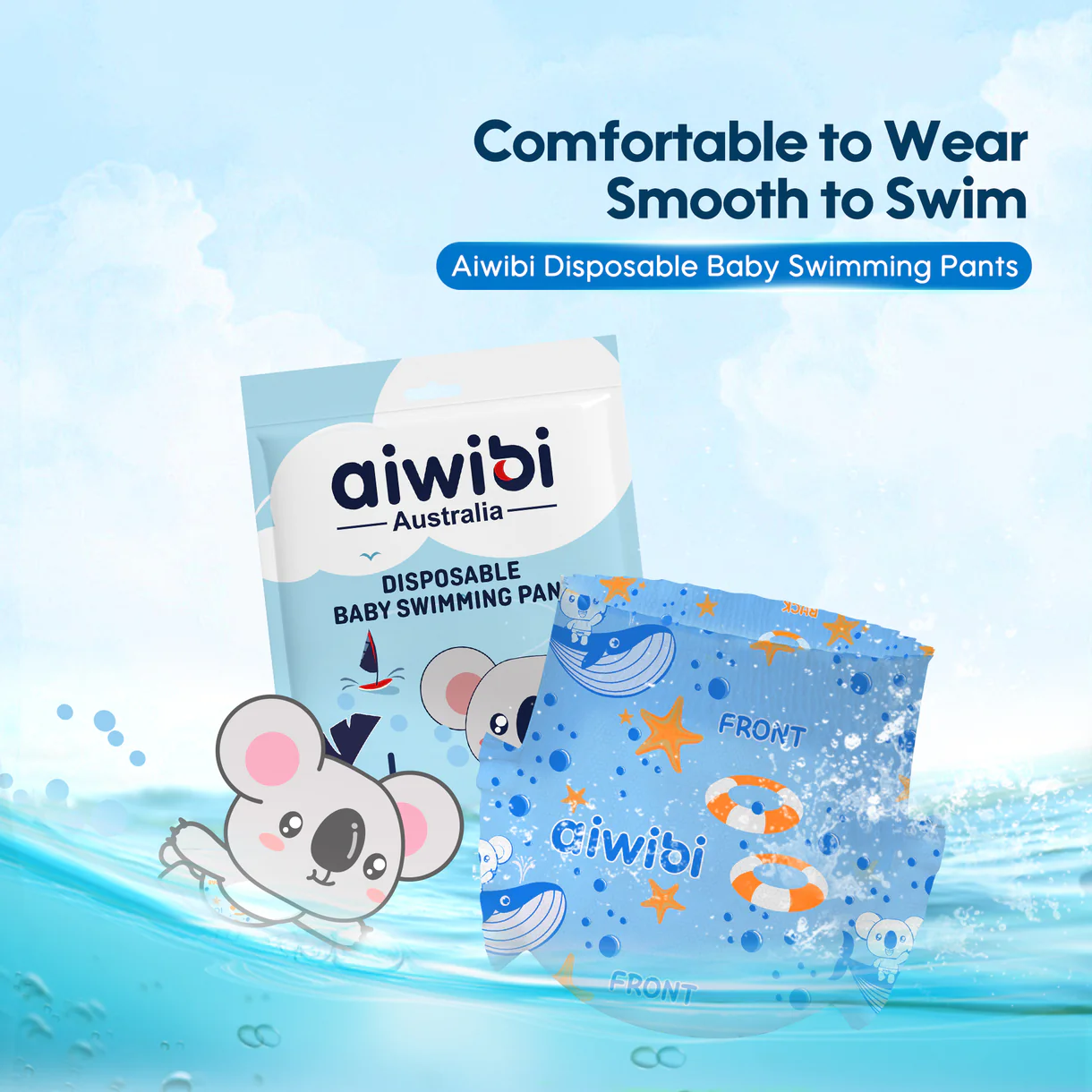 XL 5(12-17 Kg) Disposable Swimming Pants