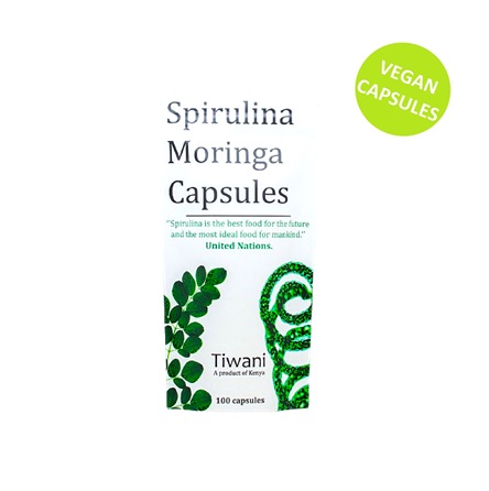 Vegan Spirulina/Moringa Mixed Capsules
