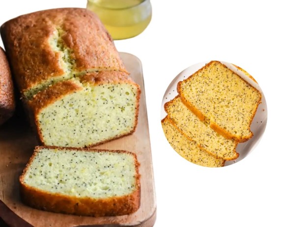 Lemon Poppy Loaf Cake