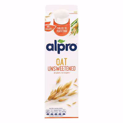 Alpro Oat Unsweetened Plant Based Milk