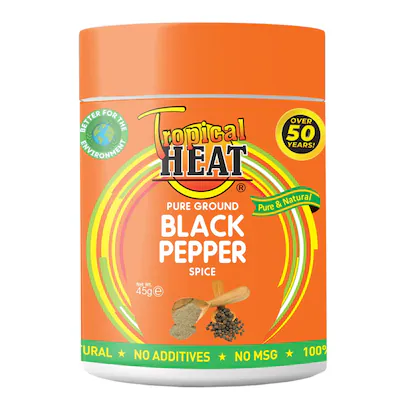 Tropical Heat Ground Black Pepper