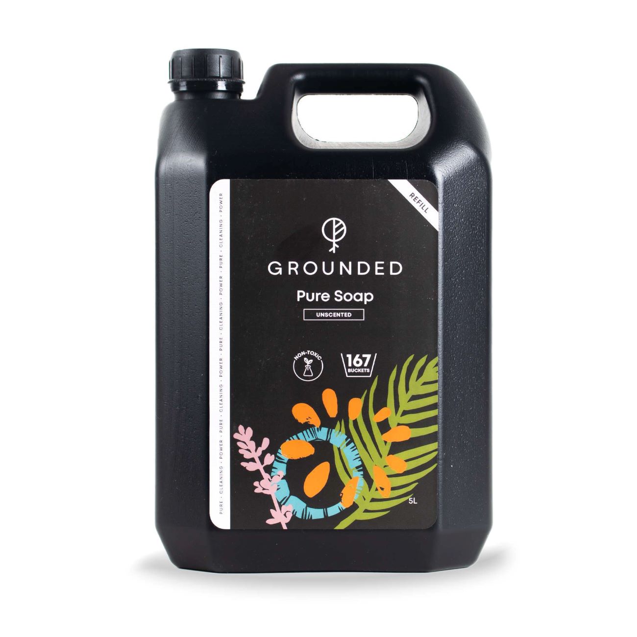Grounded Unscented Pure Soap ( Kenyan Castile Soap)